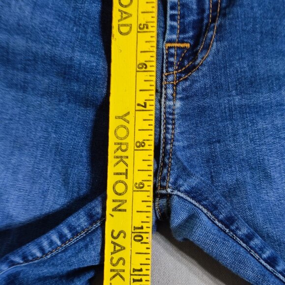 7 For All Mankind jeans women's size 28 ink blue colour Roxanne ankle crop denim - Picture 14 of 15